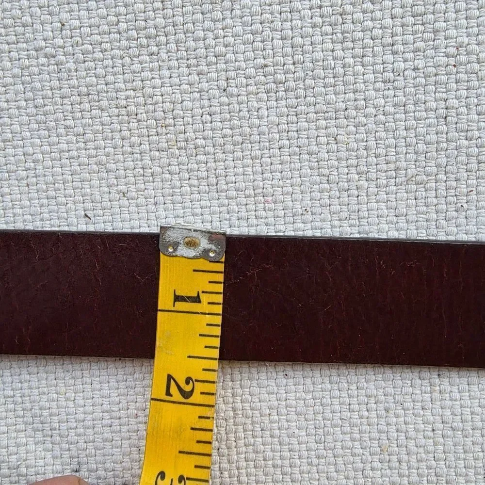 Allen Edmonds Brown Leather Belt